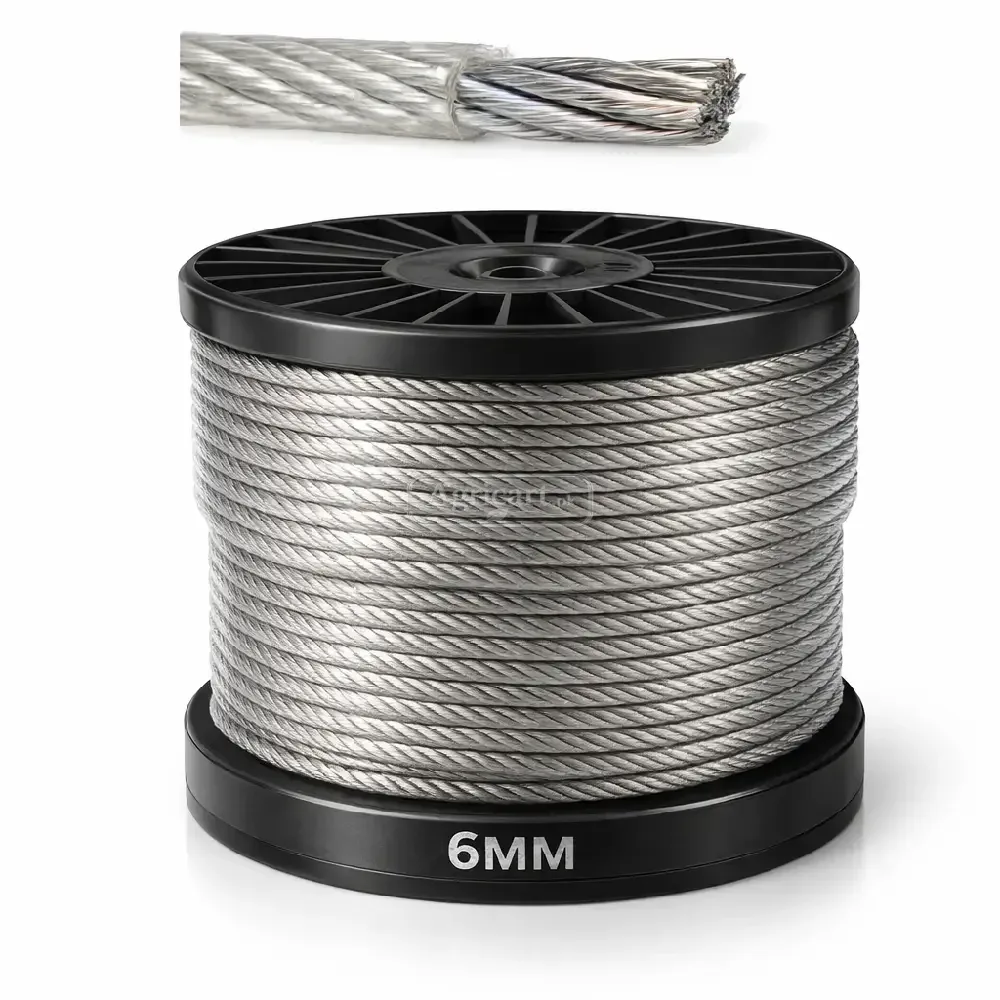 Pvc Coated Wire Rope 6Mm