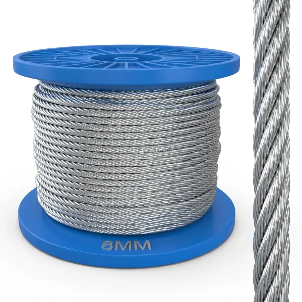 Pvc Coated Wire Rope 8Mm