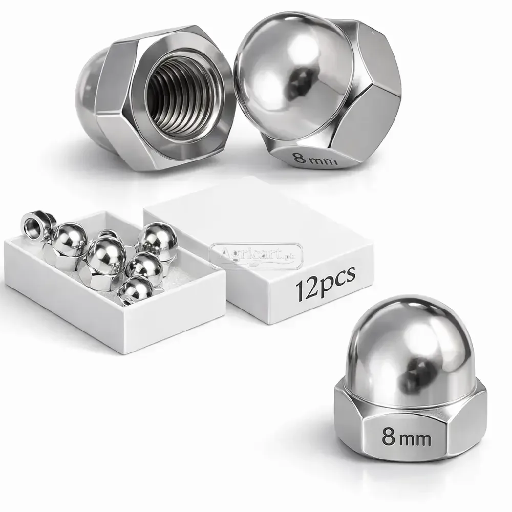 8Mm Acorn Hex Cap Nuts