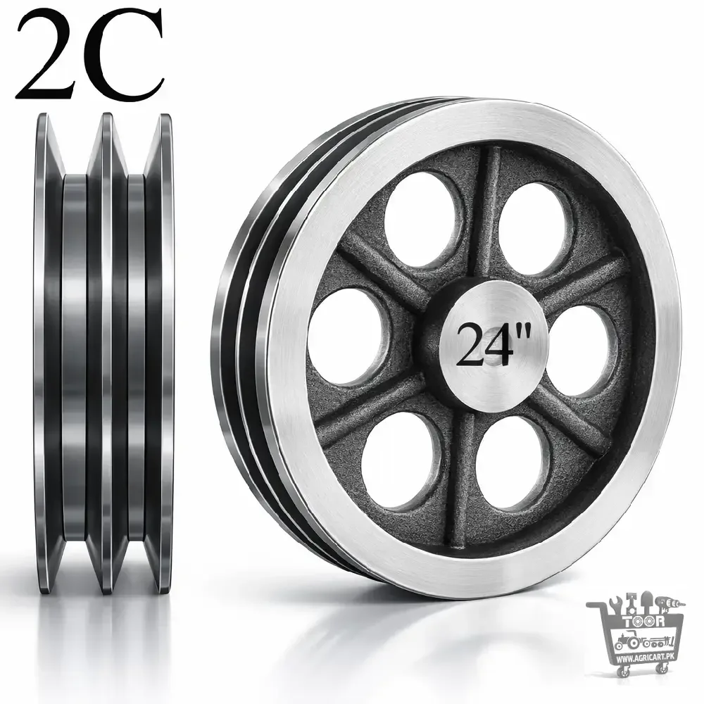 24 Inch C Belt 2B Pulley