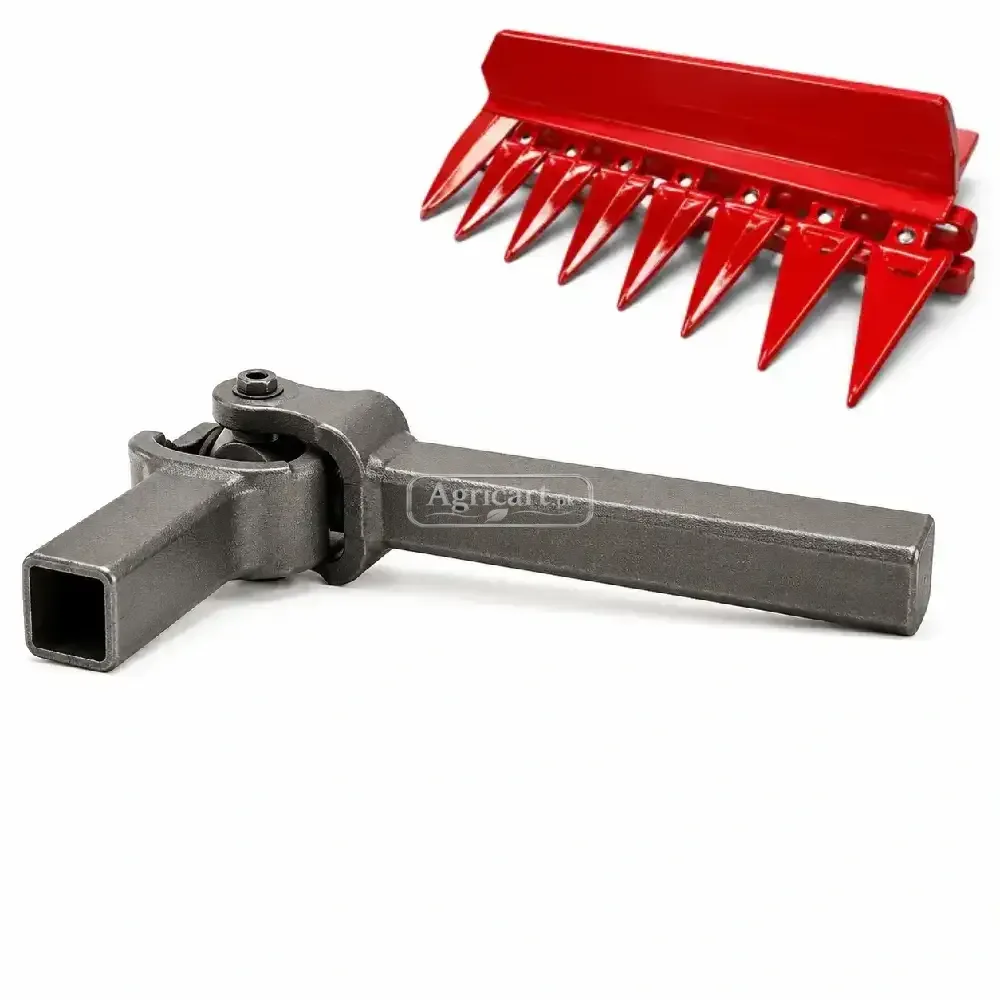 Harvester Reaper Machine Half Cross