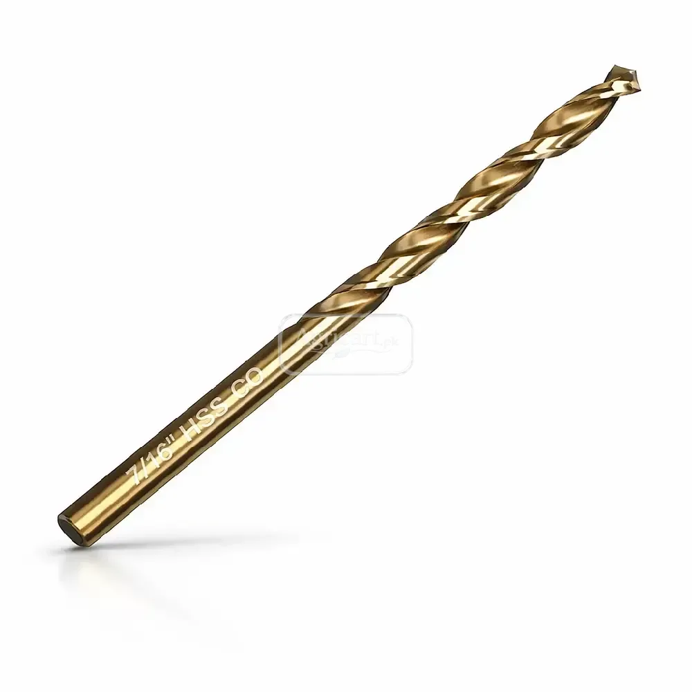 Hss Gold Metal Drill Bit 7/16 (3.50 Sutar)