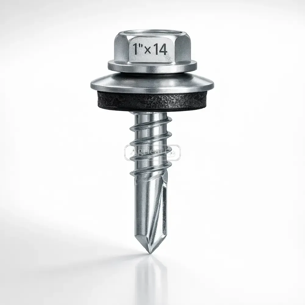Hex Head Self Drilling Screw 1 Inch 14 No