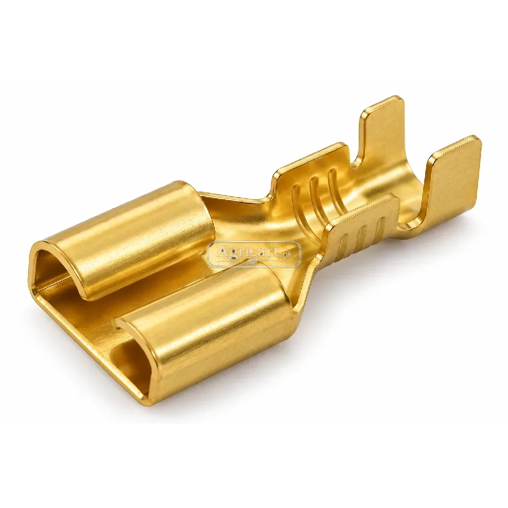 Brass Female Spade Crimp Terminal 9.5Mm