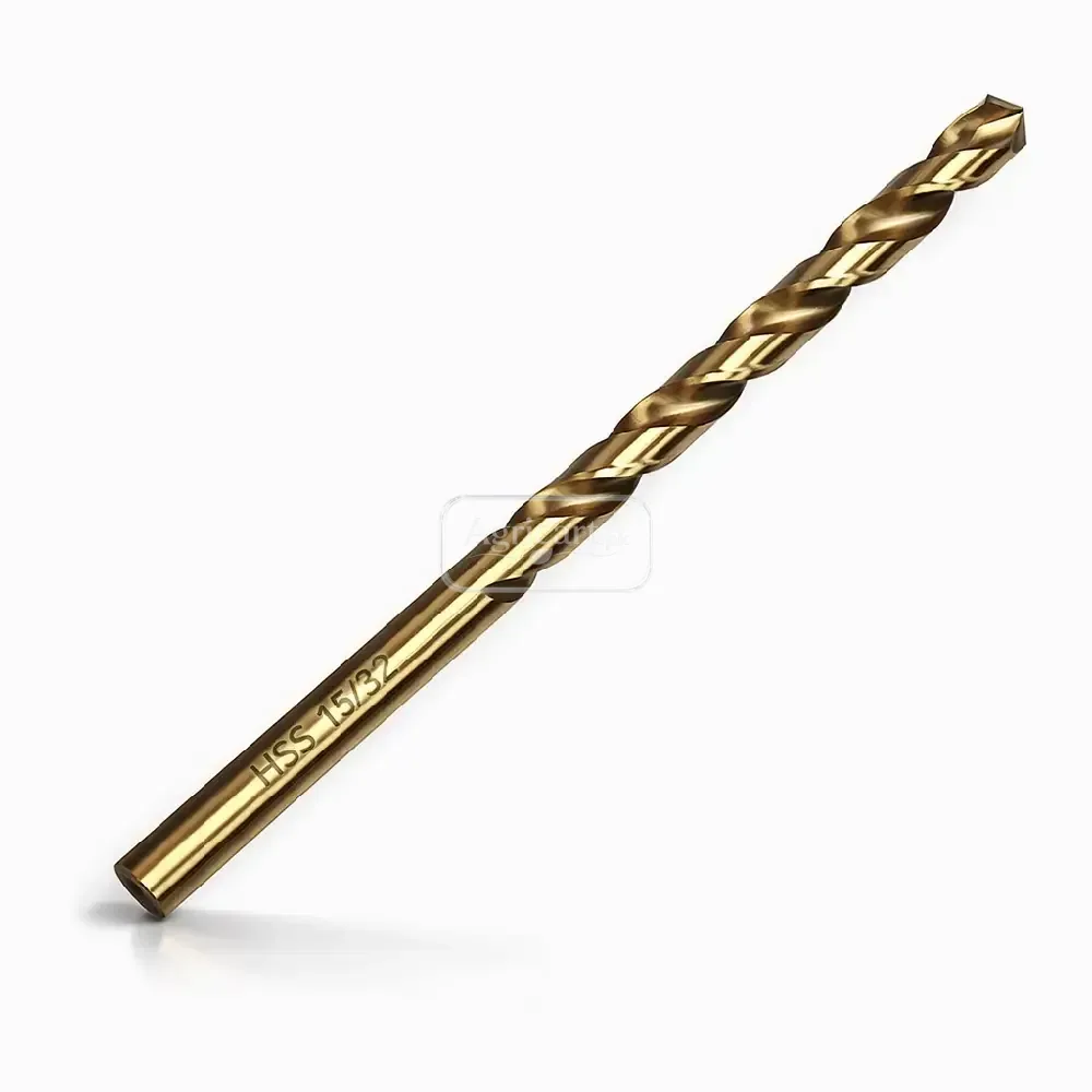 Hss Gold Metal Drill Bit 15/32  (3.75 Sutar)