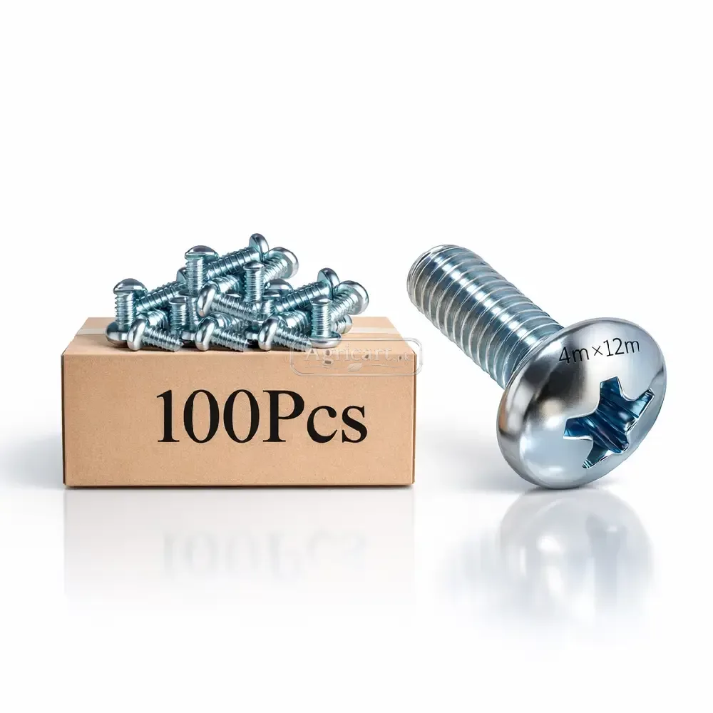 Cross Recessed Pan Head Tapping Screw 4Mm X 12Mm