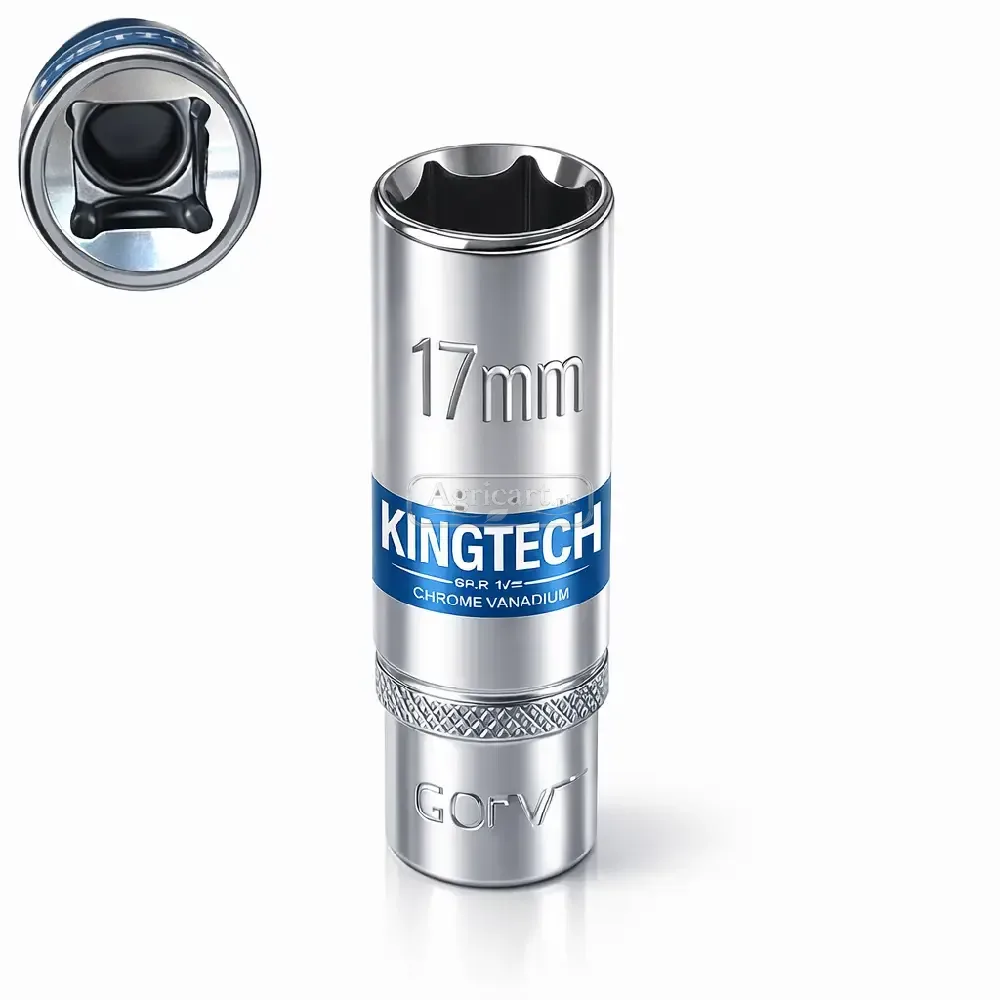 Long Hex Socket 17Mm 1/2 L Rod