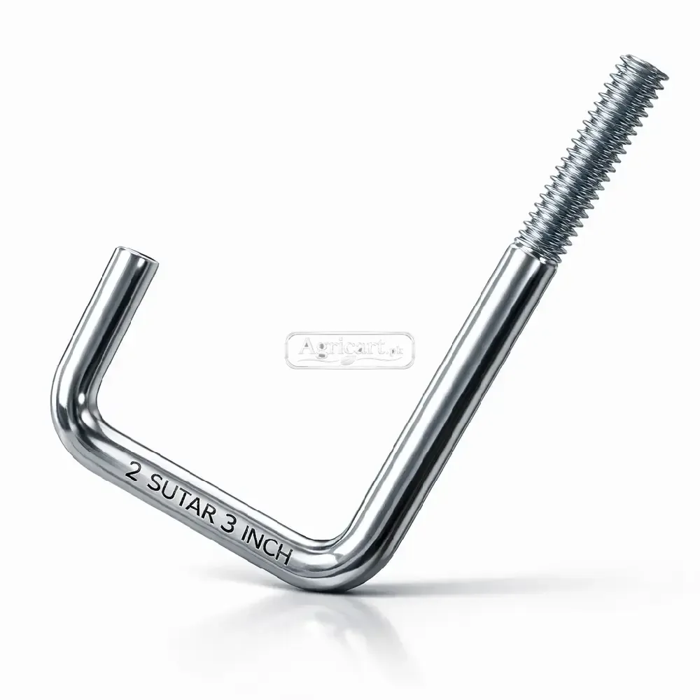 2 Sutar Lj Hook Bolts 3 Inch 1.5 Inch