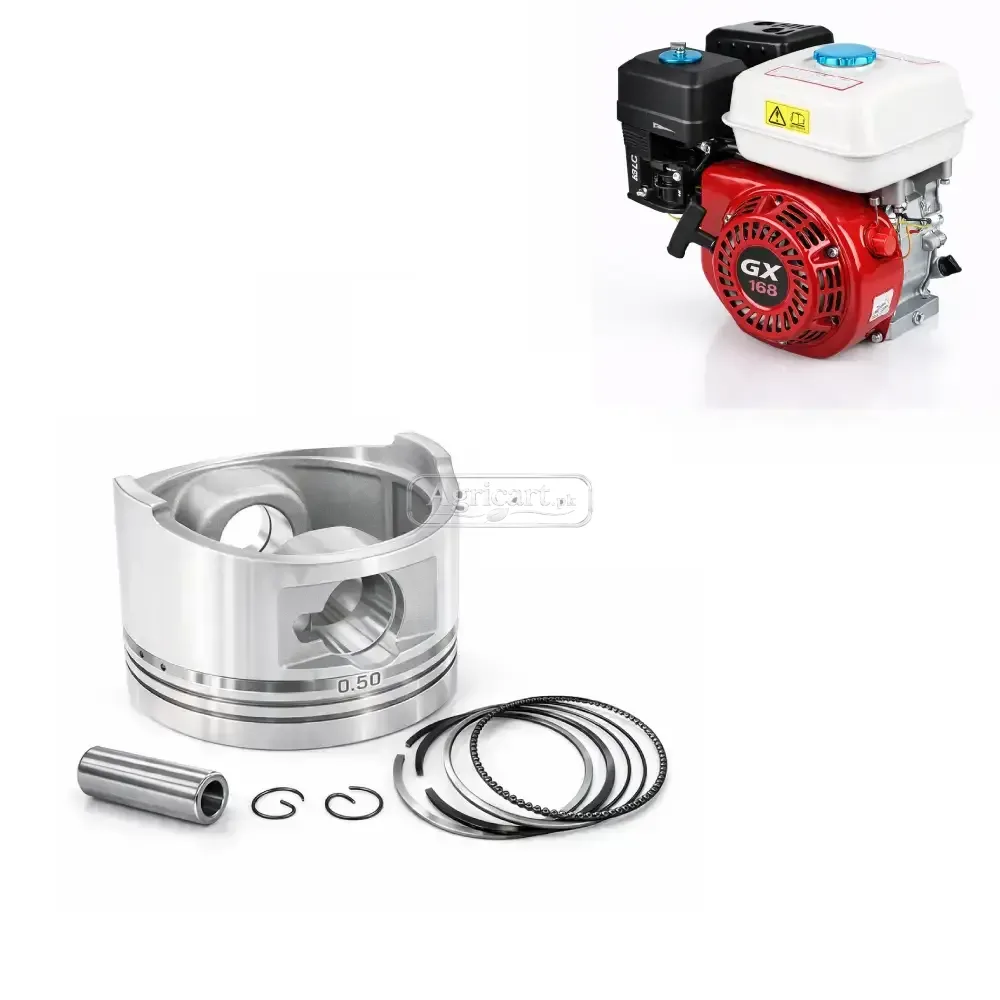 Gx 168 Petrol Engine Piston Ring Set 0.50 Size.