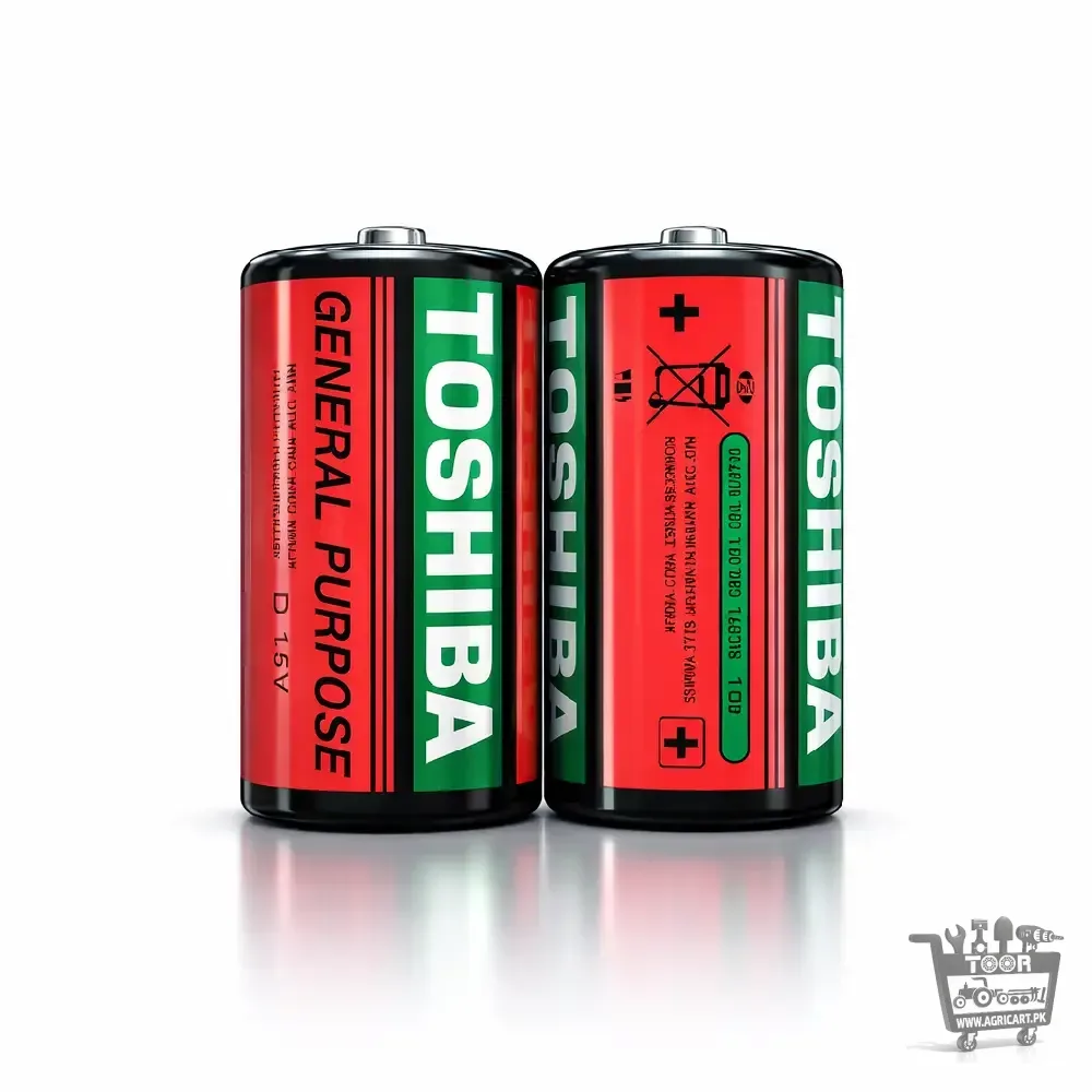 Toshiba Carbon Zinc Battery 1.5 Volt D Size