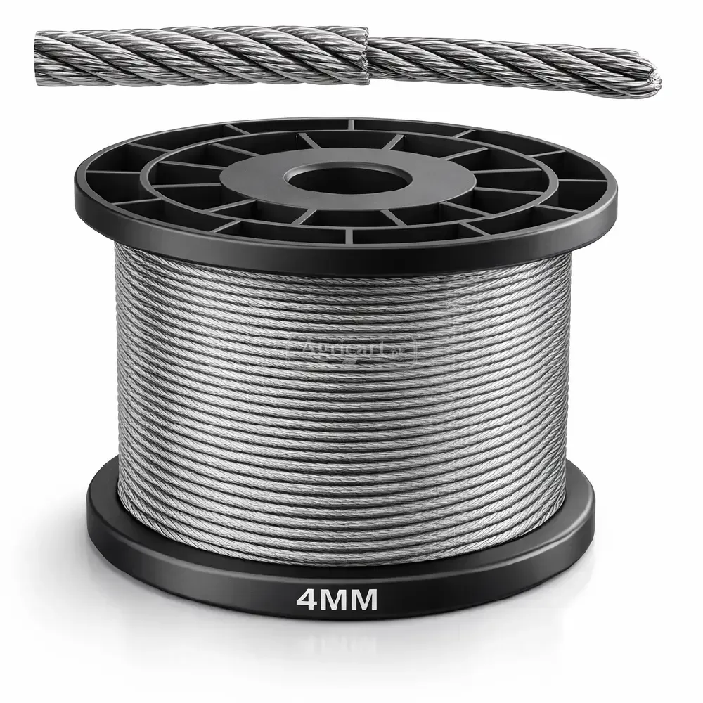 Pvc Coated Wire Rope 4Mm