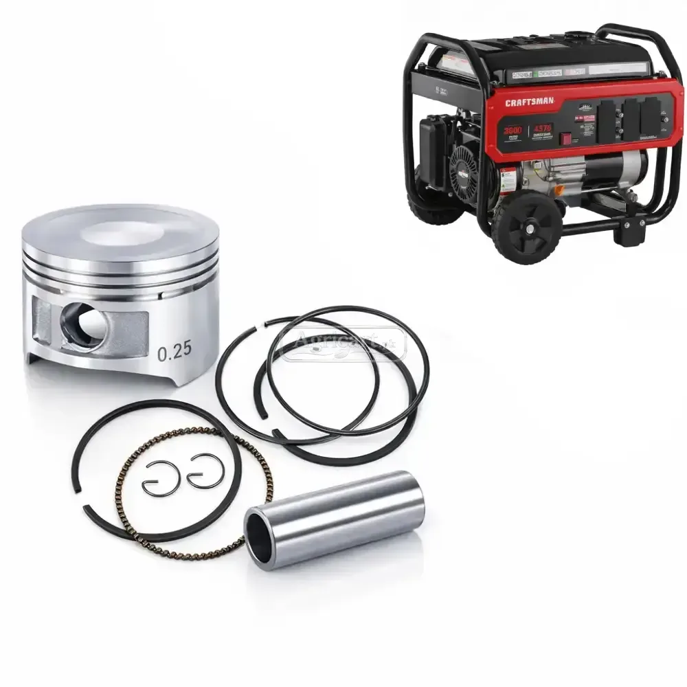 Portable Generator 3500 Watt Ring Piston Set 0.25 Size