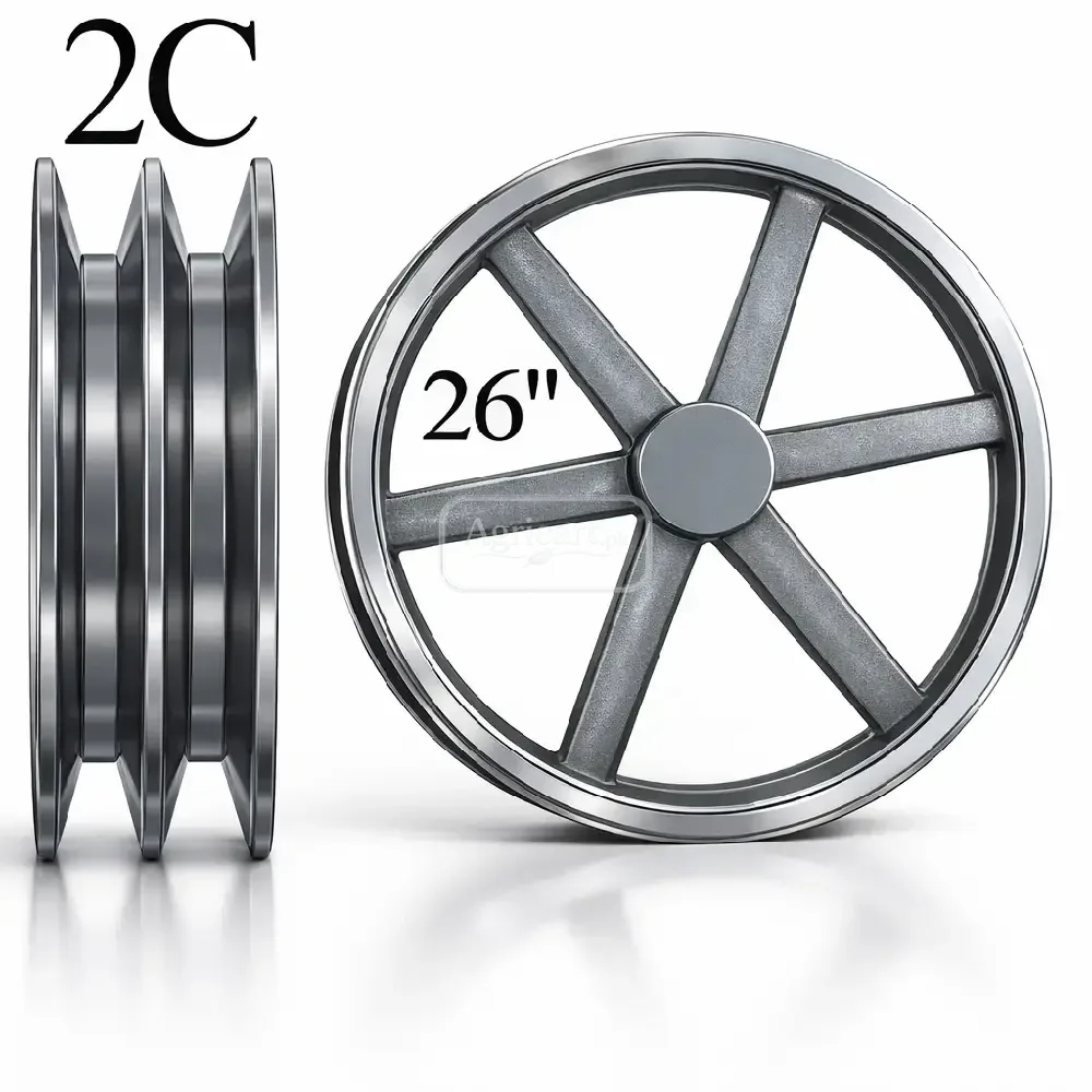 26 Inch C Belt 2B Pulley