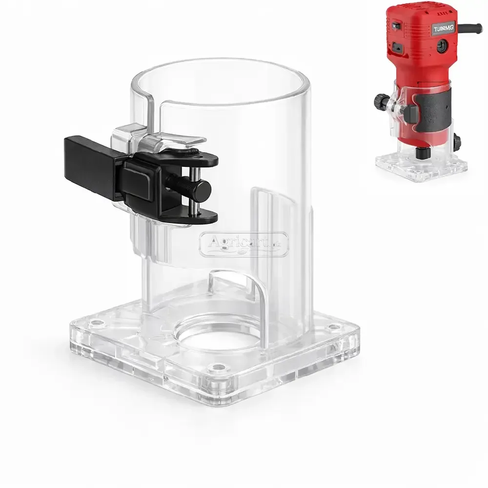 Electric Trim Router Base Glass