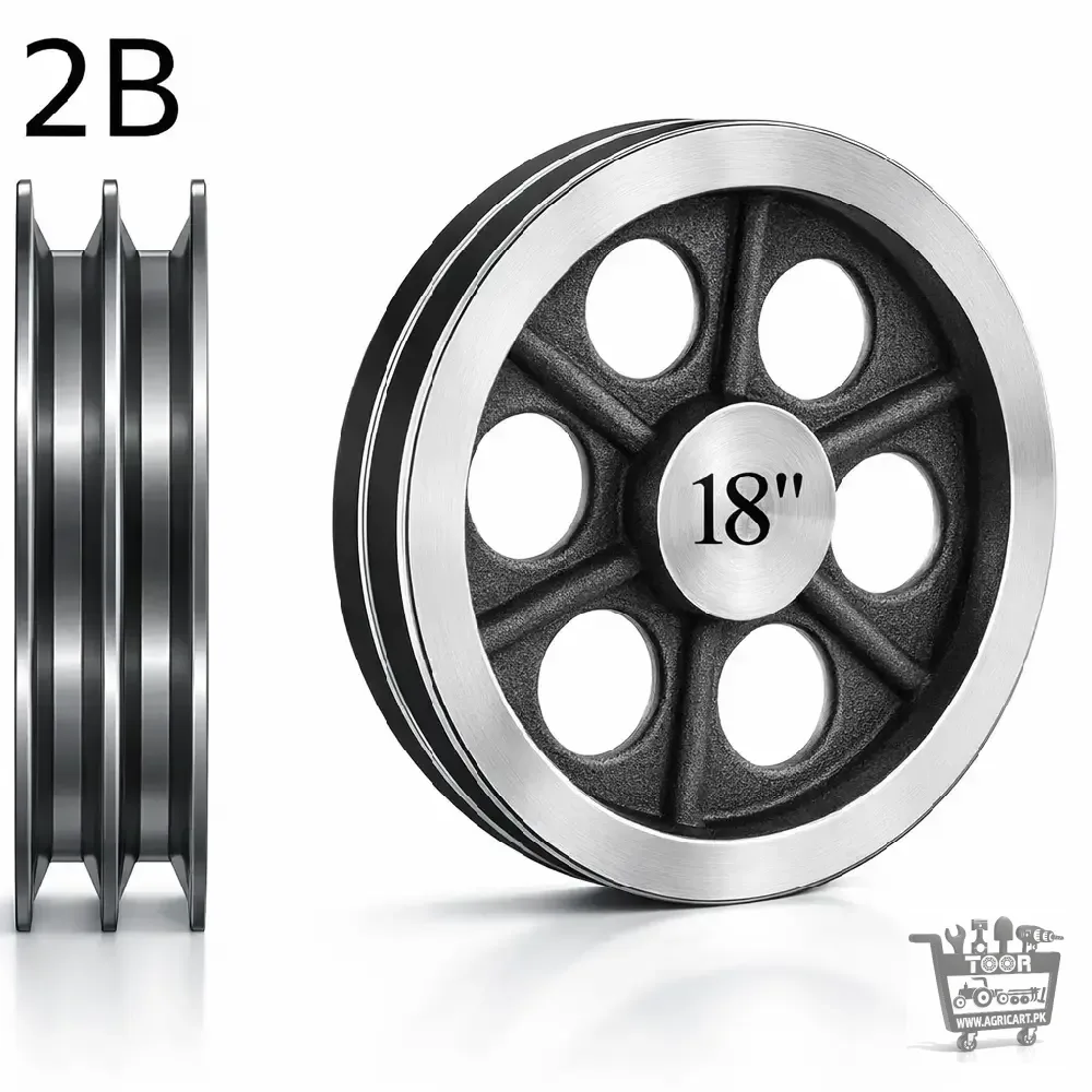 18 Inch B Belt 2B Pulley