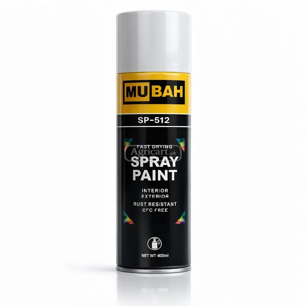 Mubah Spray Paint White