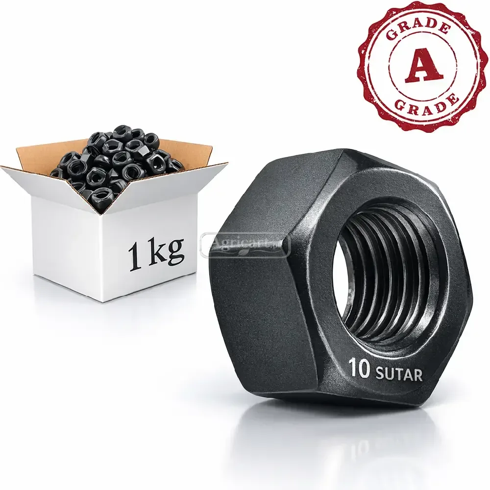 10 Sutar Hex Nut A Grade