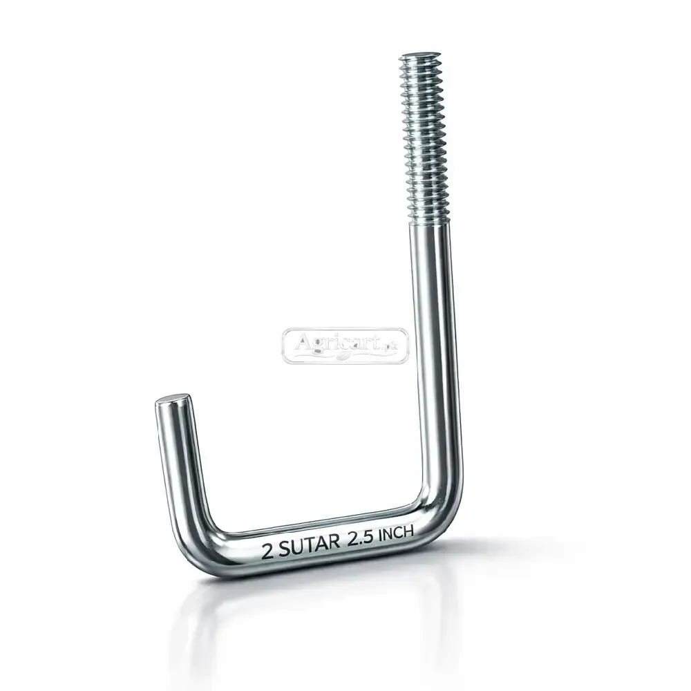 2 Sutar Lj Hook Bolts 2.5 Inch 1.5 Inch