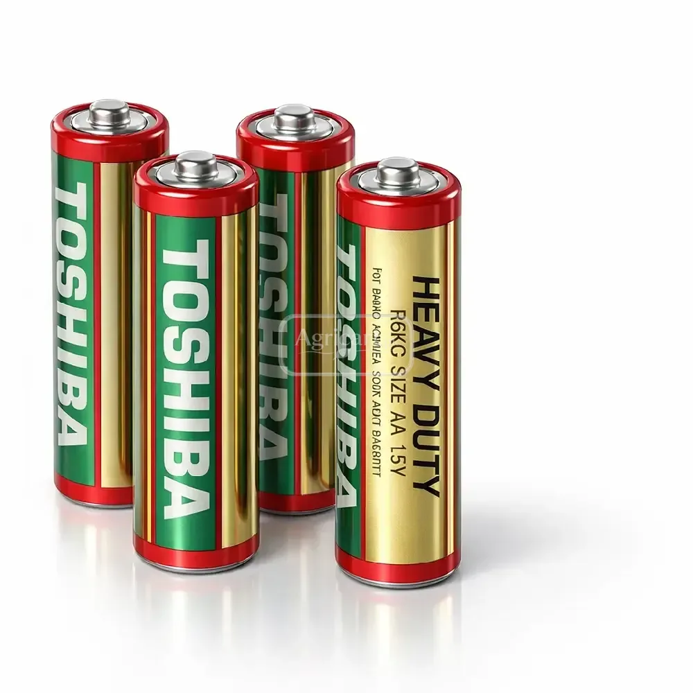 Toshiba Carbon Zinc Battery 1.5 Volt Double A Size