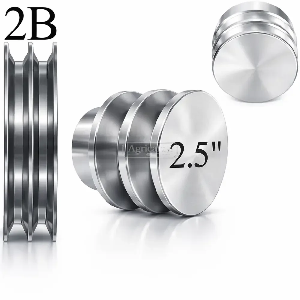 2.5 Inch B Belt 2B Pulley