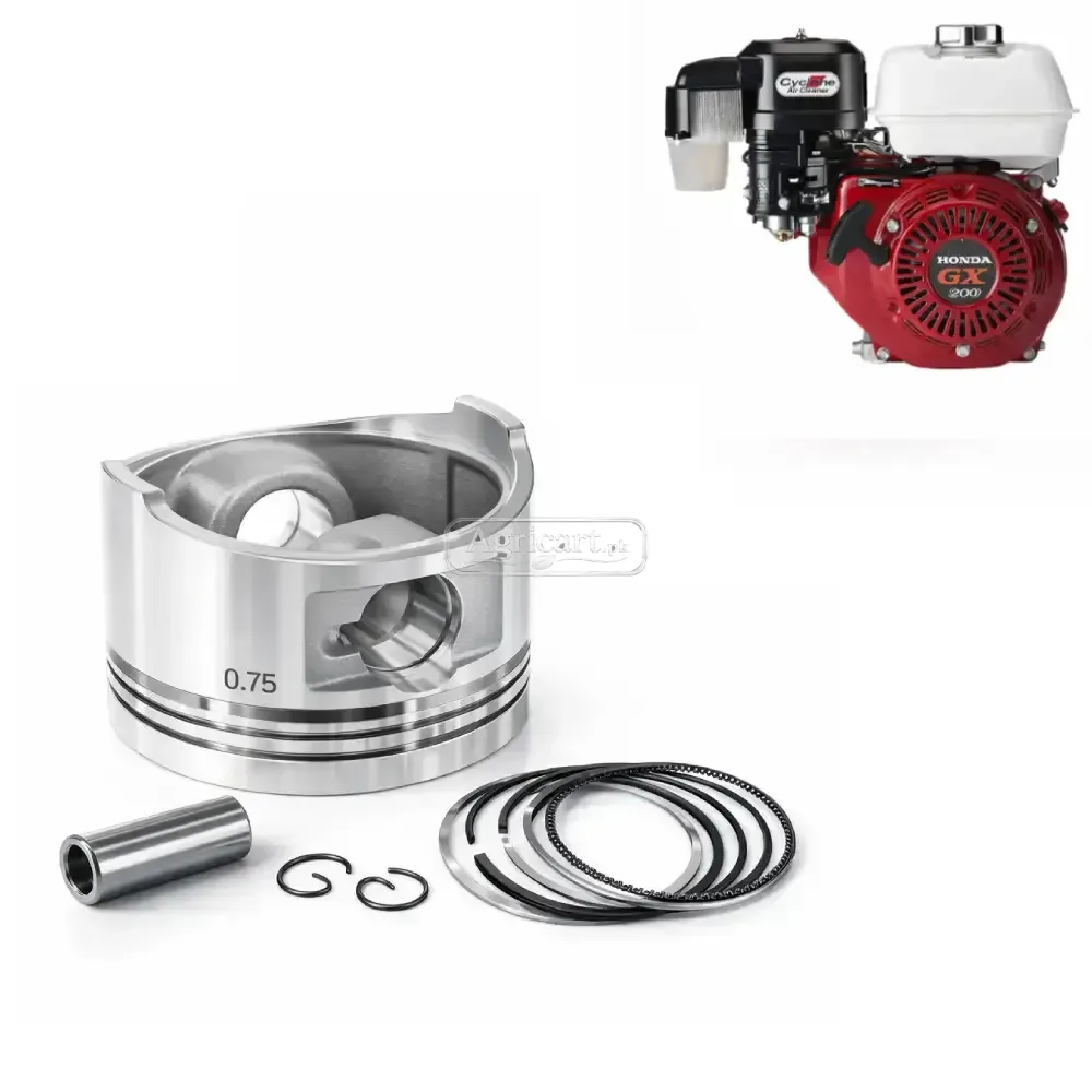 Gx 200 Petrol Engine Piston Ring Set 0.75 Size.