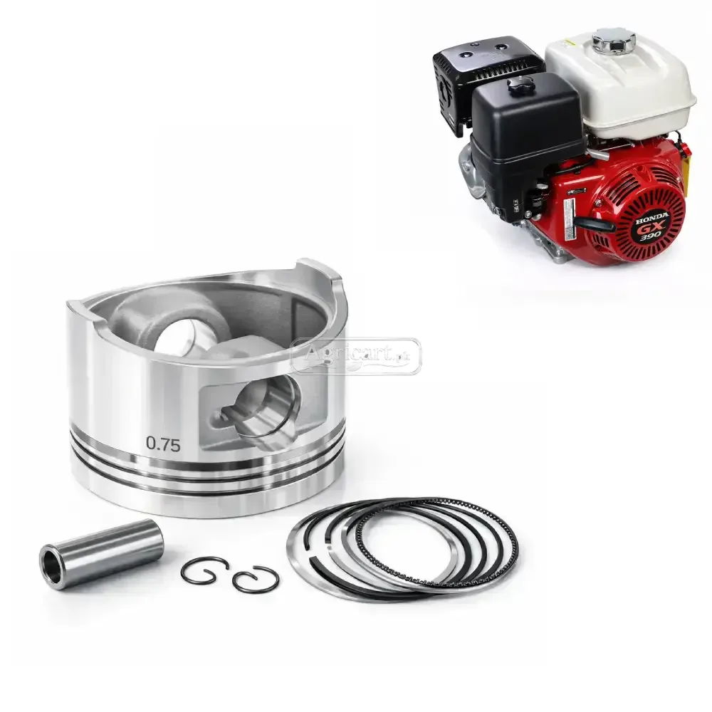 Gx 390 Petrol Engine Piston Ring Set 0.75 Size.