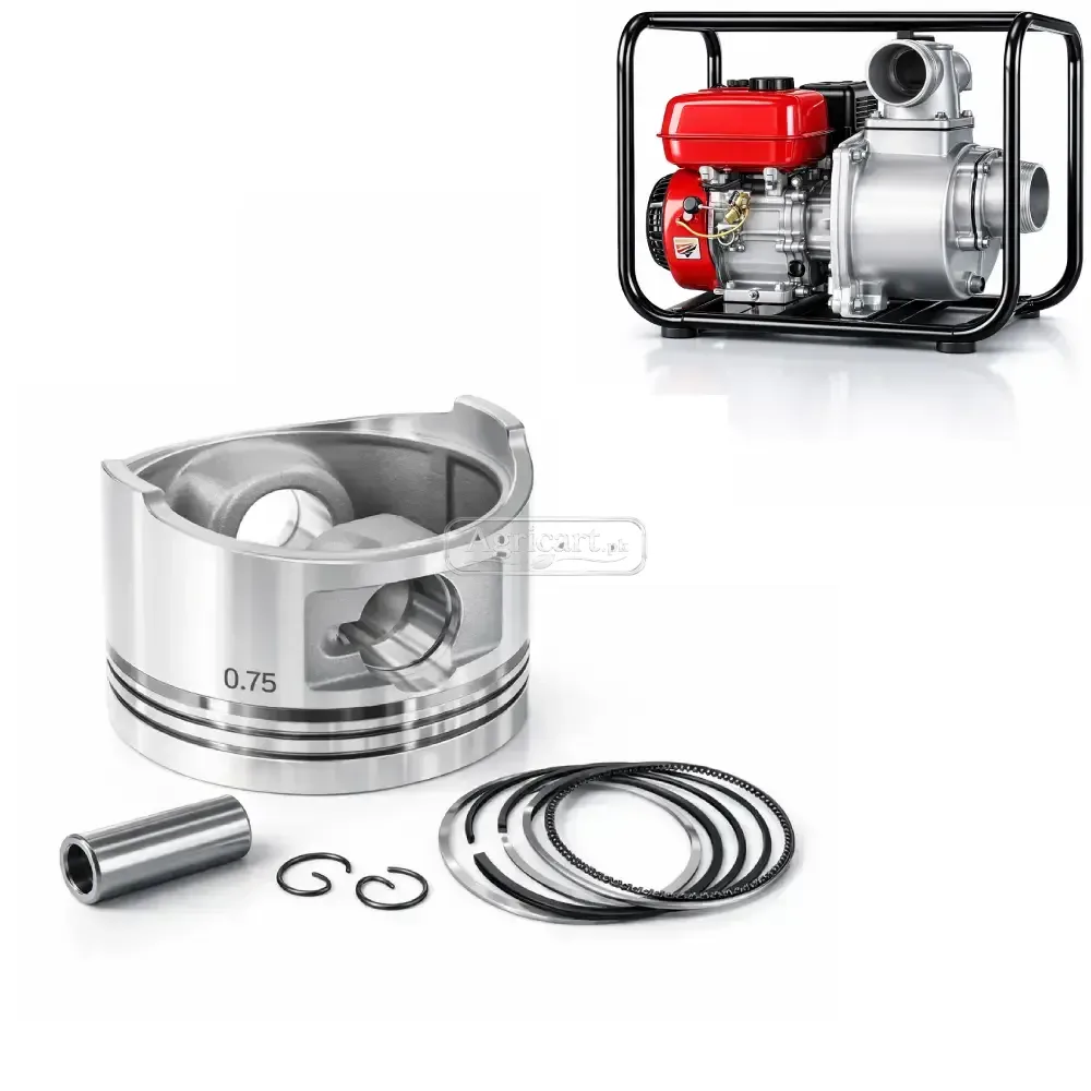 Petrol Engine Water Pump 3 Inch Piston Ring Set 0.75 Size