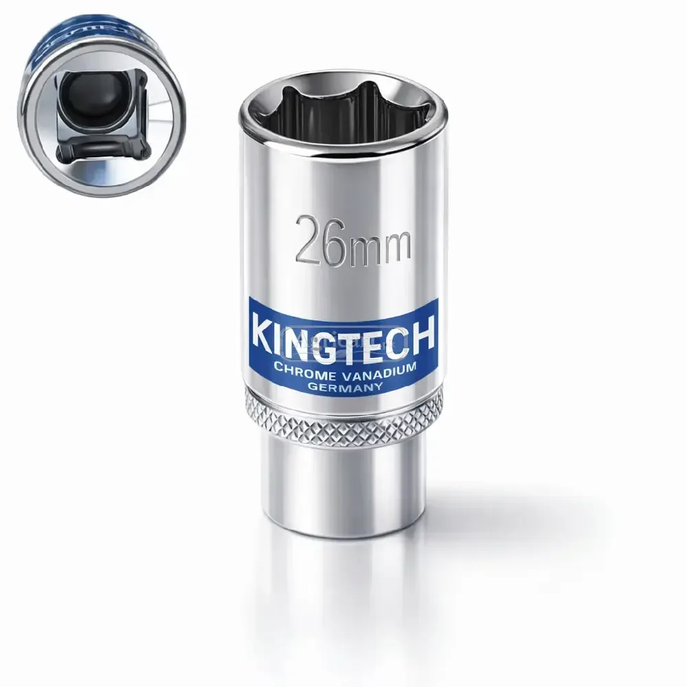 Long Hex Socket 26Mm 1/2 L Rod