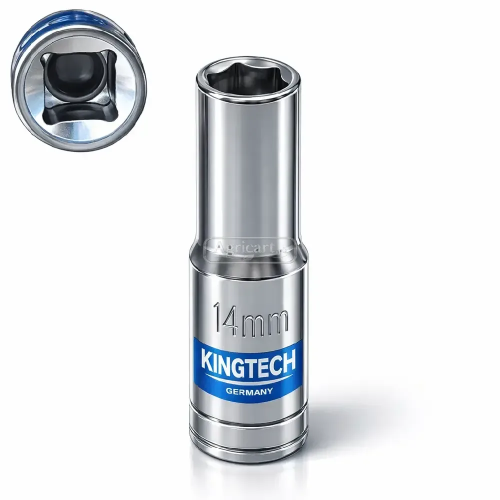 Long Hex Socket 14Mm 1/2 L Rod
