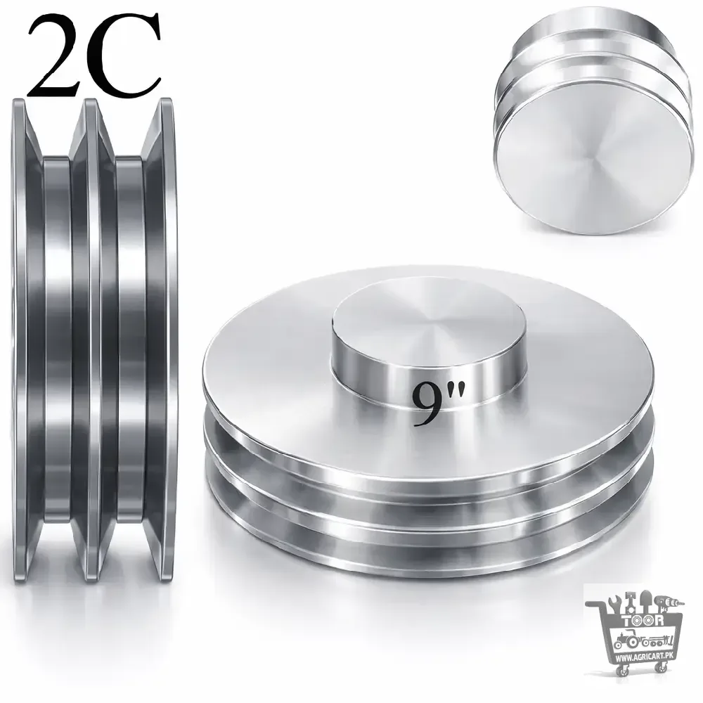 9 Inch C Belt 2B Pulley
