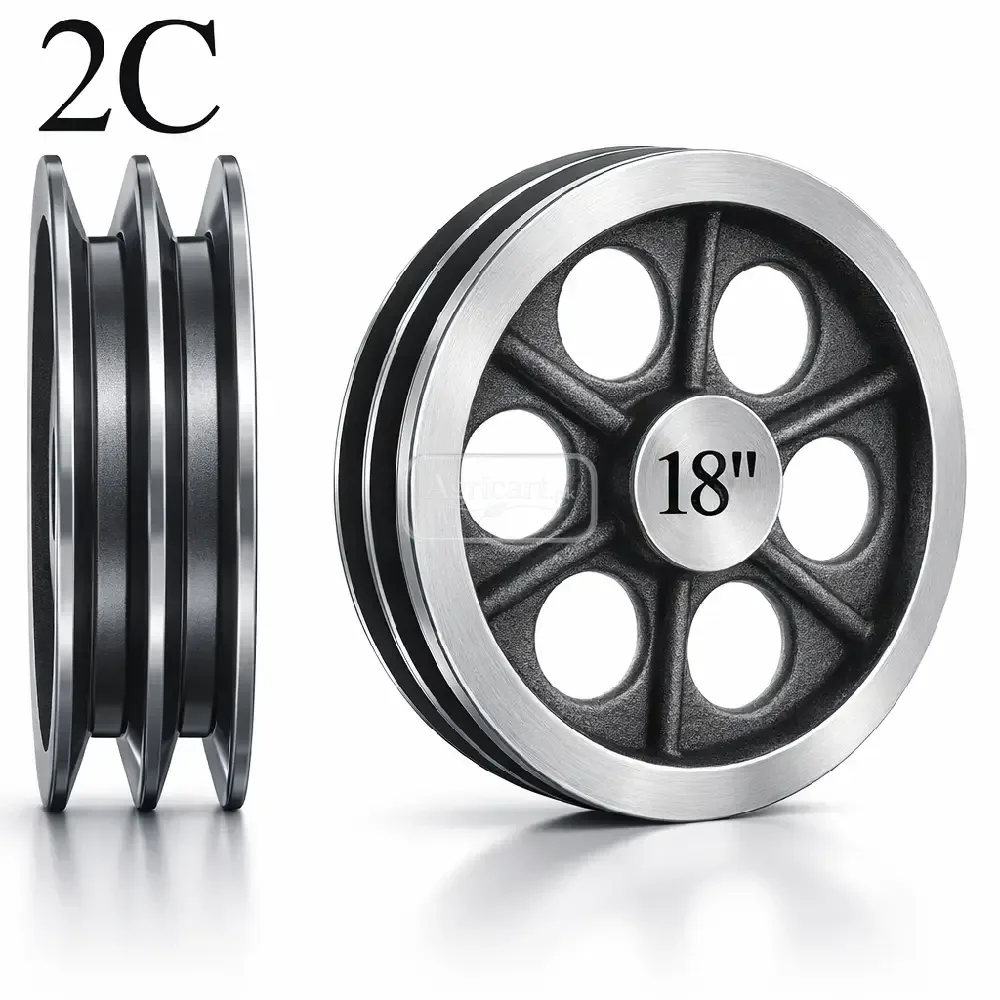18 Inch C Belt 2B Pulley