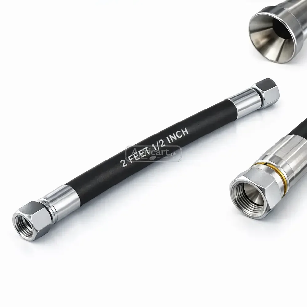 Hydraulic Hose Pipe 2 Feet 1/2 Inch