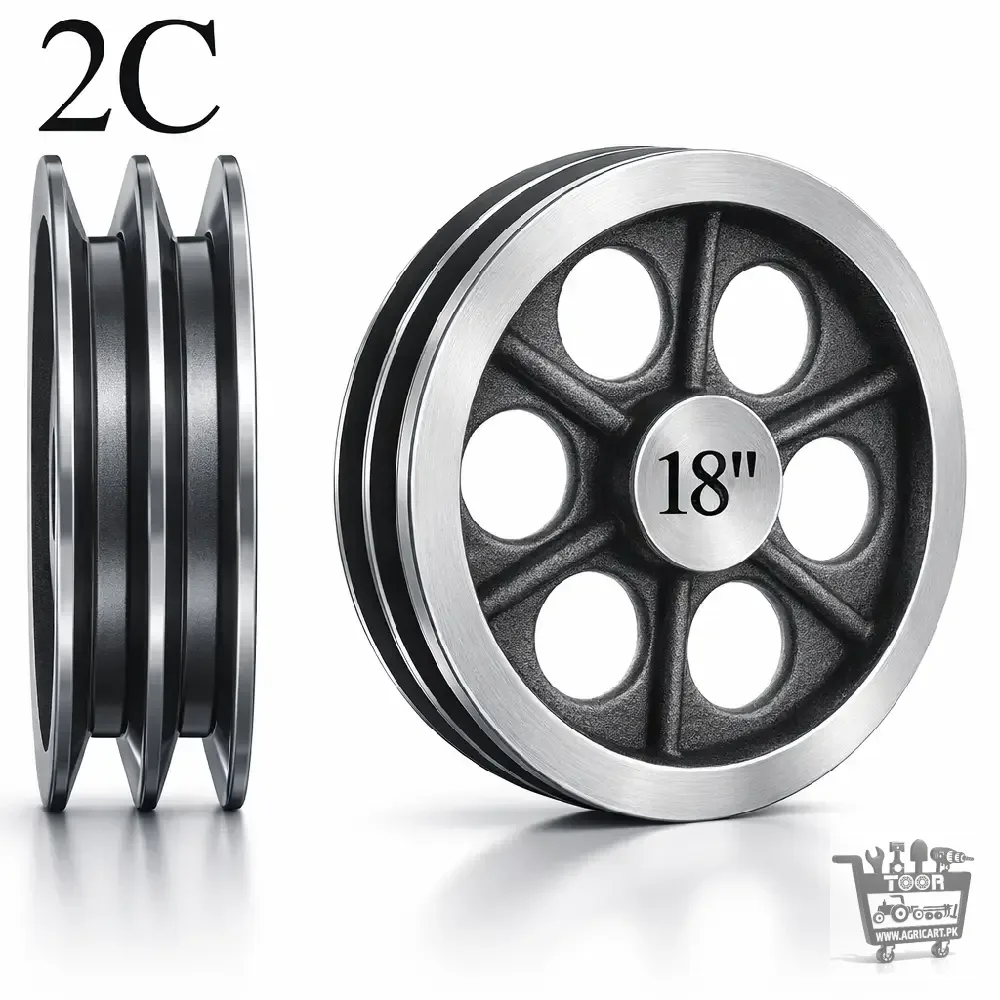18 Inch C Belt 2B Pulley