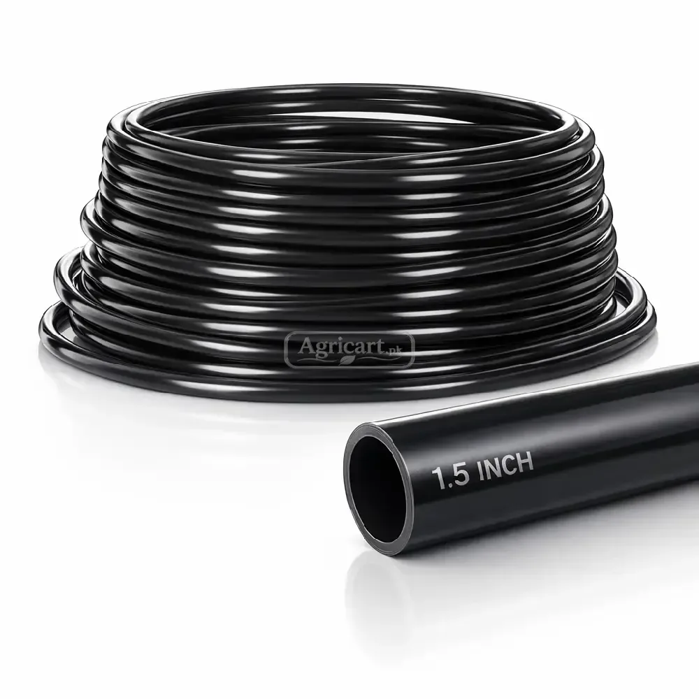 Hard Pipe Black 1.5 Inch