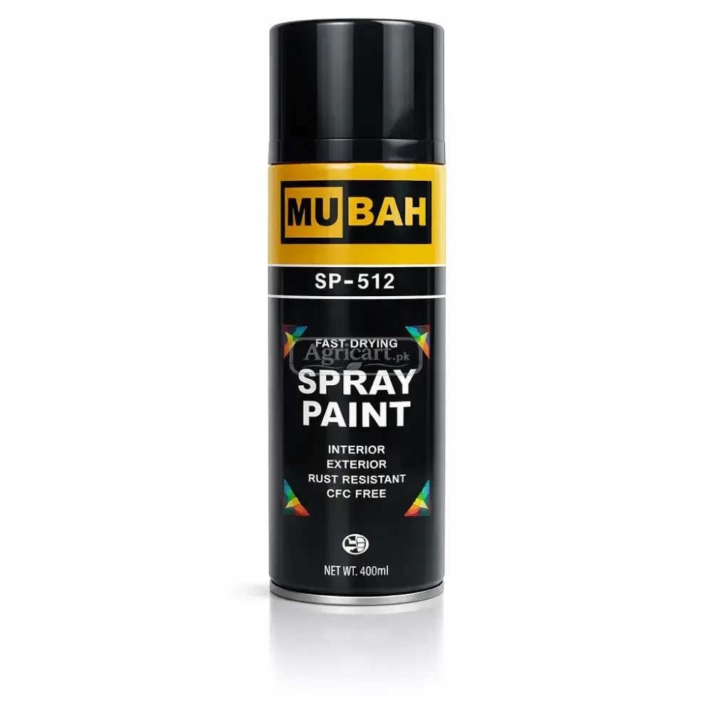 Mubah Spray Paint Black
