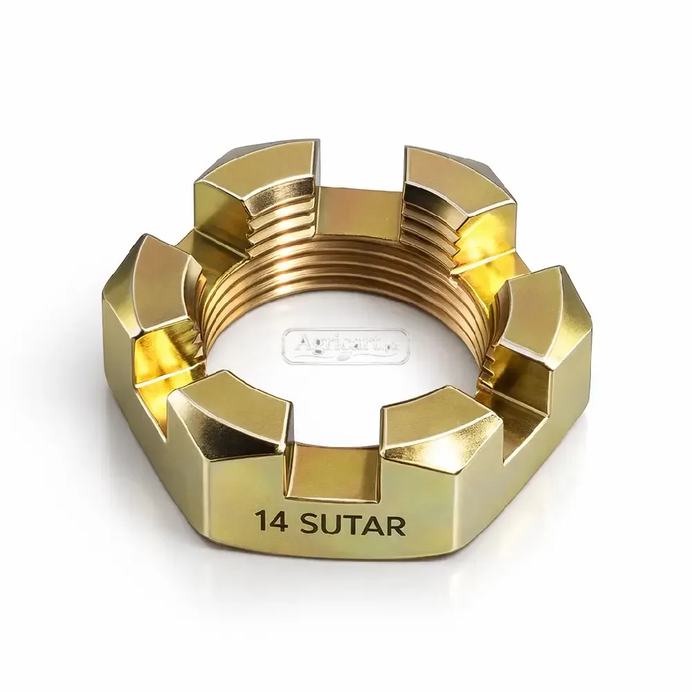 Hexagonal Castle Nut Thin Thread 14 Sutar