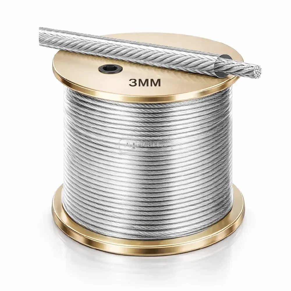 Pvc Coated Wire Rope 3Mm