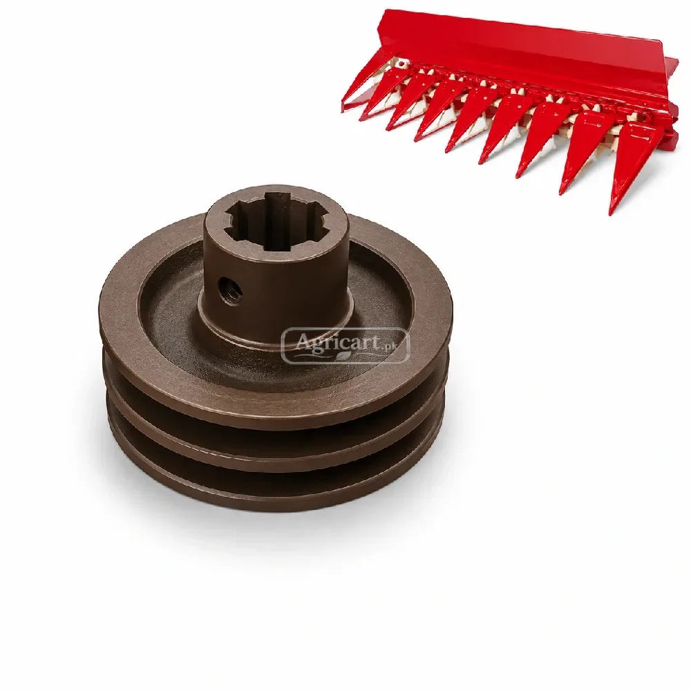 Harvester Reaper Machine Pulley 6 Inch Double Belt