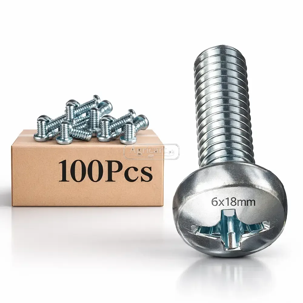 Cross Recessed Pan Head Tapping Screw 6Mm X 18Mm