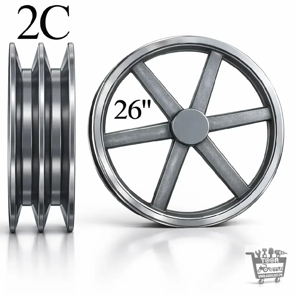 26 Inch C Belt 2B Pulley
