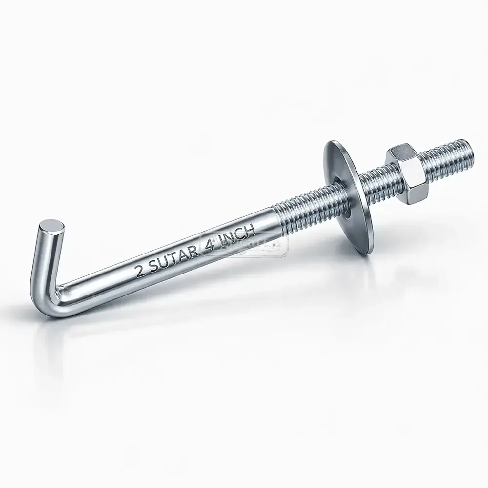 2 Sutar J Hook Bolts 4 Inch