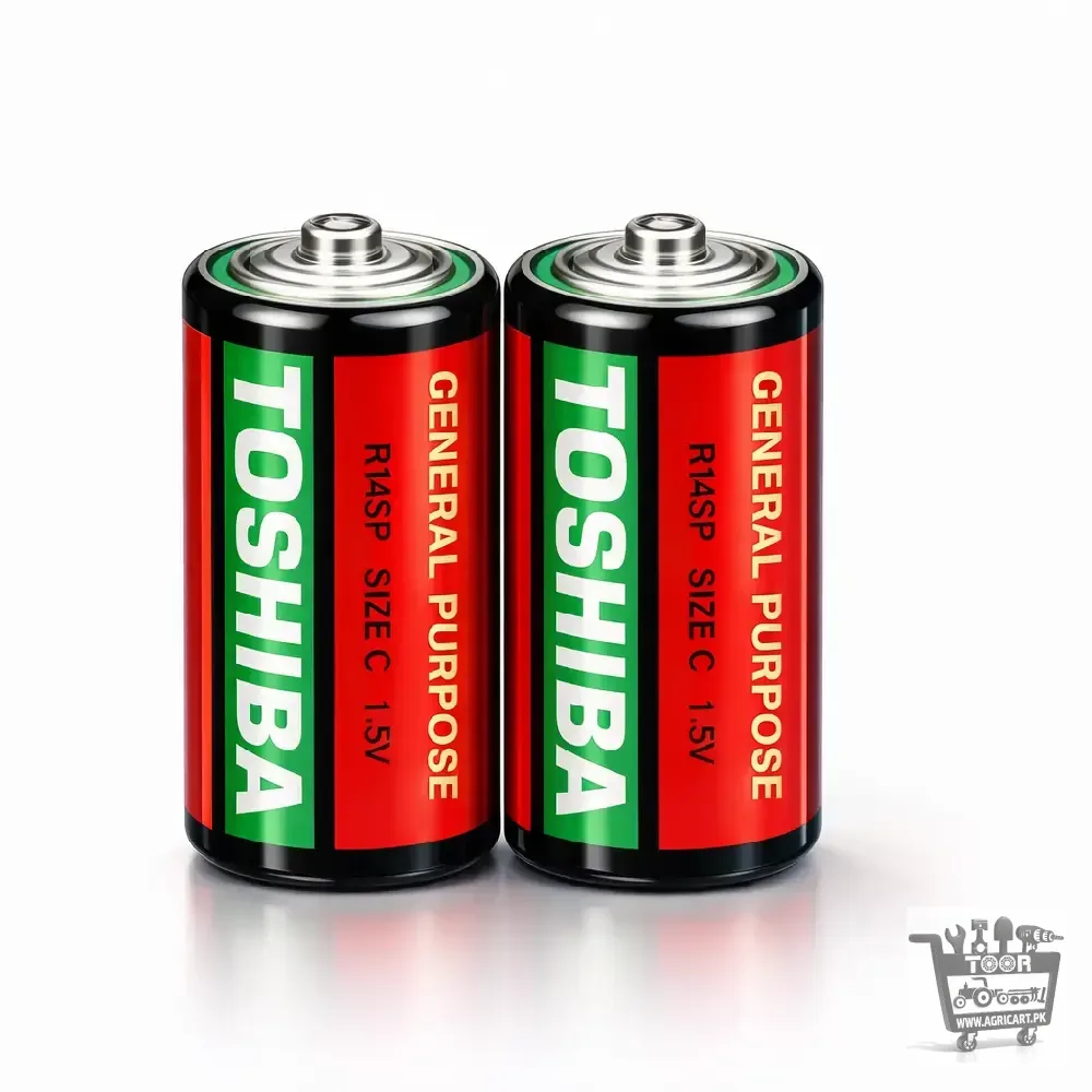 Toshiba Carbon Zinc Battery 1.5 Volt C Size
