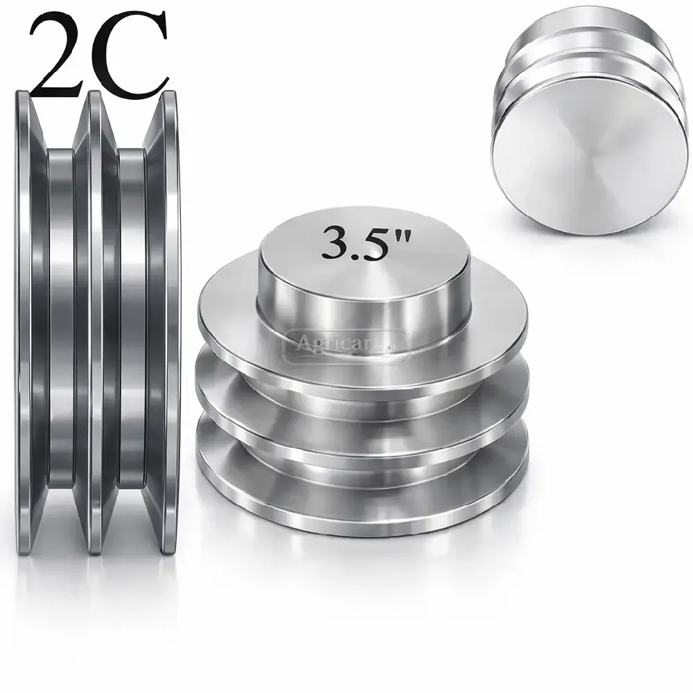 3.5 Inch C Belt 2B Pulley