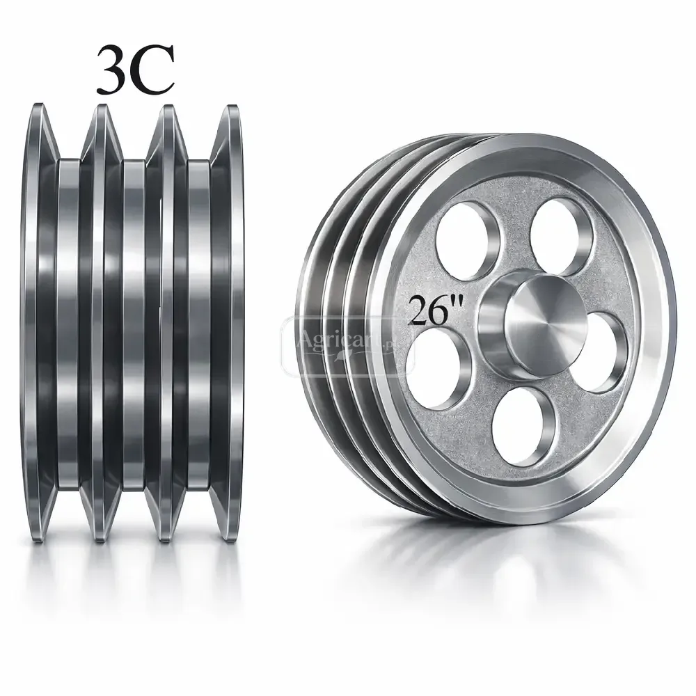 26 Inch C Belt 3B Pulley