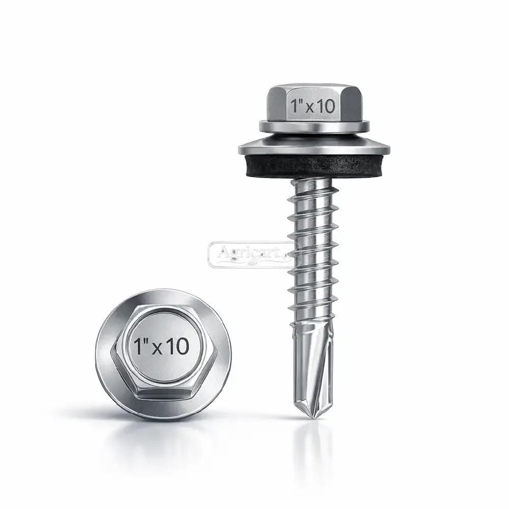Hex Head Self Drilling Screw 1 Inch 10 No