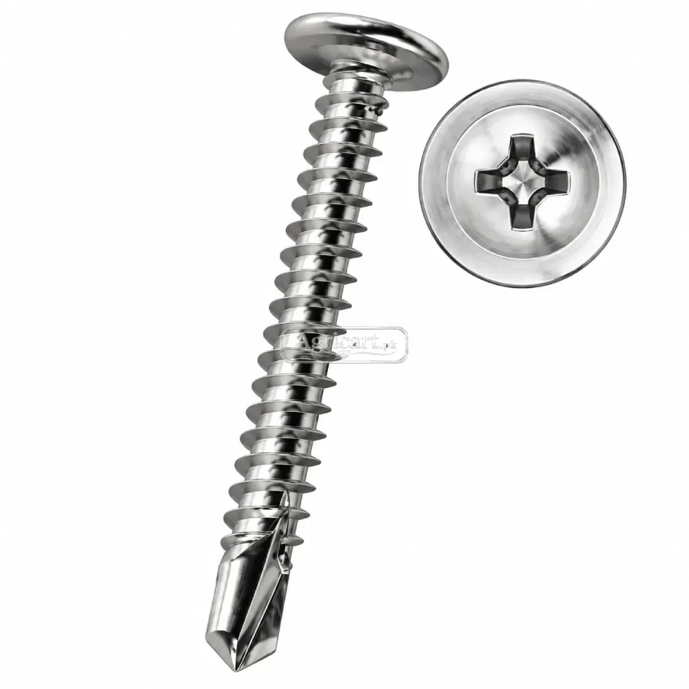 Truss Head Phillips Drive Self Screw 10 No 3.5 Inch