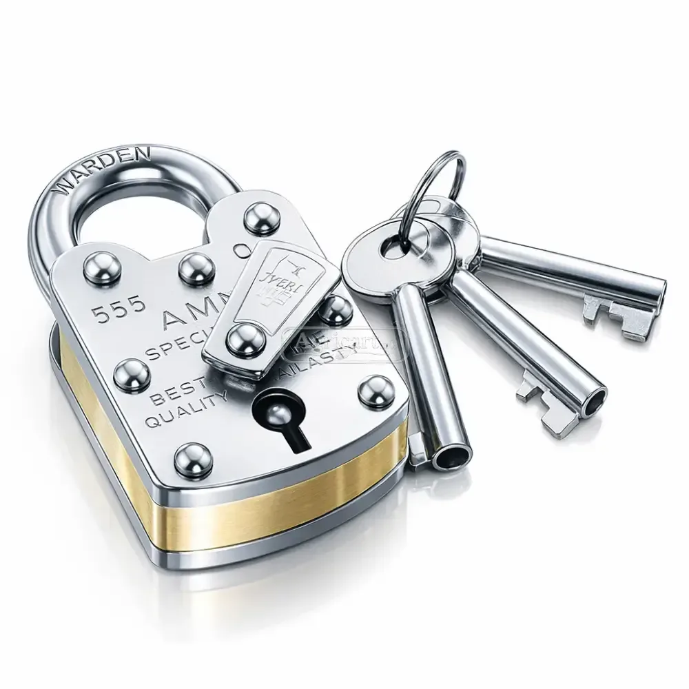 Brass Desi Lock 2.5 Inch A Grade
