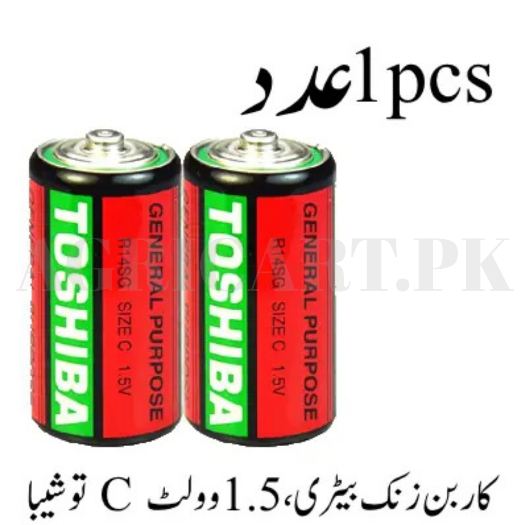 1759121082_made-in-braziel-31 Toshiba C Carbon Zinc Batterie 1.5 Volt - Image 1