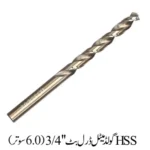HSS GOLD METAL DRILL BIT 3/4''  6.0'''