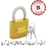 Tri-circuit Pad Lock 63mm B grade